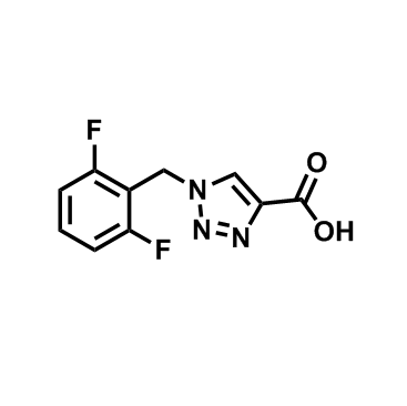 1-[(2,6-二氟苯基)甲基]-1H-1,2,3-三唑-4-羧酸,1-(2,6-Difluorobenzyl)-1H-1,2,3-triazole-4-carboxylic acid