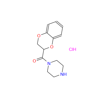 N-[(1,4-苯并二烷-2-基)羰基]哌嗪盐酸盐,1-(2,3-Dihydro-1,4-benzodioxin-2-ylcarbonyl)piperazine hydrochloride