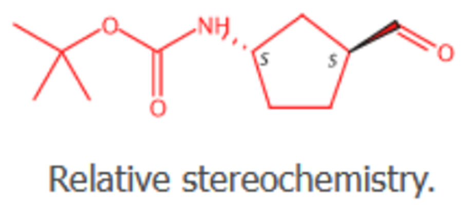 Carbamic acid, N-[(1S,3S)-3-formylcyclopentyl]- 1,1-dimethylethyl ester,Carbamic acid, N-[(1S,3S)-3-formylcyclopentyl]- 1,1-dimethylethyl ester