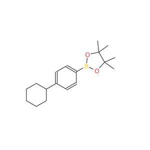 4-环己基苯硼酸频那醇酯；820223-94-7