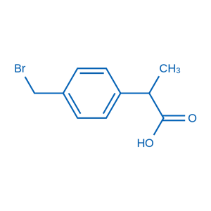 2-(4-溴甲基苯基)丙酸  111128-12-2