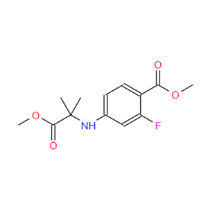 1802242-47-2 2-氟-4-[(1-甲氧基-2-甲基-1-氧代-2-丙基)氨基]苯甲酸甲酯