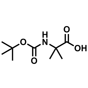 N-叔丁氧羰基-2-甲基丙氨酸,N-Boc-2-aminoisobutyric acid