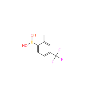 2-甲基-4-三氟甲基苯硼酸；957034-45-6