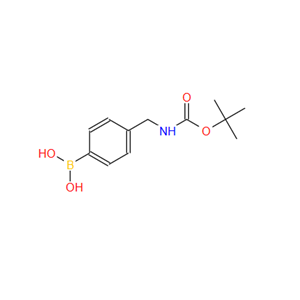 4-(N-BOC-氨甲基)苯基硼酸；489446-42-6