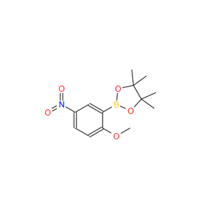 2-甲氧基-5-硝基苯硼酸频哪醇酯；677746-34-8