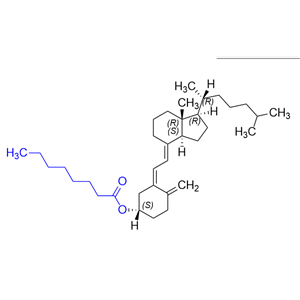 维生素D3杂质10,(S,Z)-3-(2-((1R,3aS,7aR,E)-7a-methyl-1-((R)-6-methylheptan-2-yl)octahydro-4H-inden-4-ylidene)ethylidene)-4-methylenecyclohexyl octanoate
