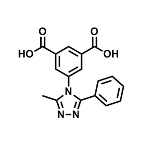 1,3-Benzenedicarboxylic acid, 5-(3-methyl-5-phenyl-4H-1,2,4-triazol-4-yl)-,1,3-Benzenedicarboxylic acid, 5-(3-methyl-5-phenyl-4H-1,2,4-triazol-4-yl)-
