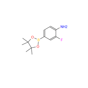 4-氨基-3-氟苯硼酸频那醇酯,4-Amino-3-fluorophenylboronic acid, pinacol ester