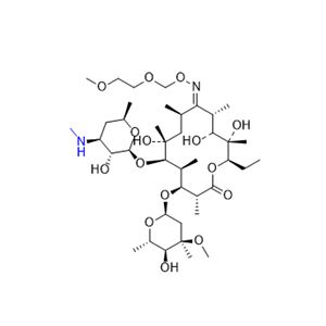 罗红霉素杂质05,3′-N-demethylerythromycin 9-(E)-[O-[(2- methoxyethoxy)methyl]oxime]