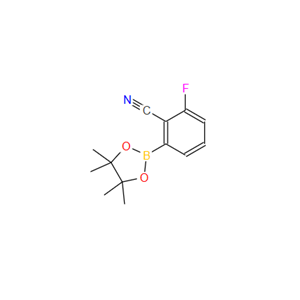 2-氰基-3-氟苯基硼酸频那醇酯；765916-91-4