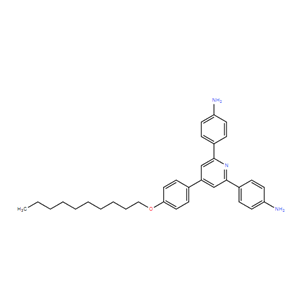 4,4'-(4-(4-(癸氧基)苯基)吡啶-2,6-二基)二苯胺
