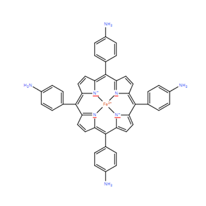 铁,[[4,4′,4′,四′-(21H,23H-卟吩-5,10,15,20-四酰基-κN21,κN22,κN23,κN24)四[苯二胺]](2-)-,(SP-4-1)-,5,10,15,20-Tetrakis-(4-aminophenyl)-porphine-Fe(II)