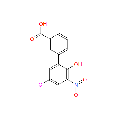 5'-氯-3'-硝基-2'-羟基-[1,1'-联苯]-3-甲酸,5-Chloro-2-hydroxy-3-nitro-(1,1-biphenyl)-3-carboxylic acid