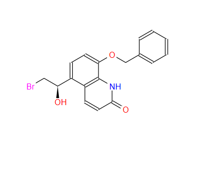 8-苄氧基-5-（（R）-2-溴-1-羟乙基）-1H-喹啉酮,8-Benzyloxy-5-((R)-2-broMo-1-hydroxyethyl)-1H-quinolinone