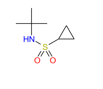 N-(1,1-二甲基乙基)-环丙烷磺胺,CYCLOPROPANESULFONIC ACID TERT-BUTYLAMIDE