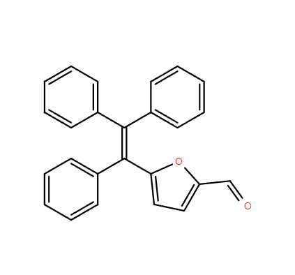 5-(1,2,2-三苯基乙烯基)呋喃-2-甲醛,5-(1,2,2-triphenylvinyl)furan-2-carbaldehyde
