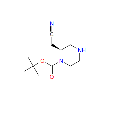 (S)-2-(氰甲基)哌嗪-1-羧酸叔丁酯,tert-butyl (S)-2-(cyanomethyl)piperazine-1-carboxylate