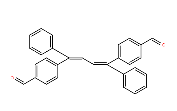 4,4'-((1Z,3Z)-1,4-二苯基丁-1,3-二烯-1,4-二基)二苯甲醛,4,4'-((1Z,3Z)-1,4-diphenylbuta-1,3-diene-1,4-diyl)dibenzaldehyde