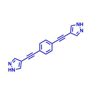 1,4-双((1H-吡唑-4-基)乙炔基)苯,1,4-bis((1H-pyrazol-4-yl)ethynyl)benzene