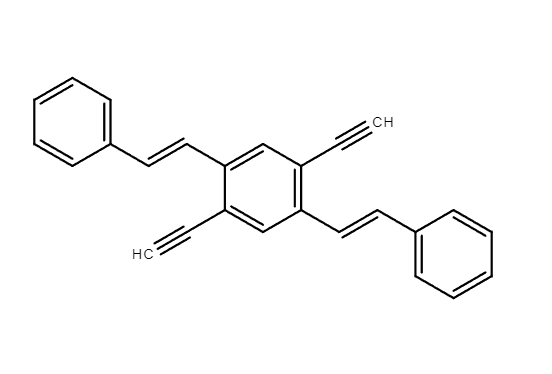 ((1E,1'E)-(2,5-二乙炔-1,4-苯)双(乙烯-2,1-二基))二苯,((1E,1'E)-(2,5-Diethynyl-1,4-phenylene)bis(ethene-2,1-diyl))dibenzene