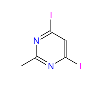 4,6-二碘-2-甲基嘧啶,4,6-Diiodo-2-methylpyrimidine