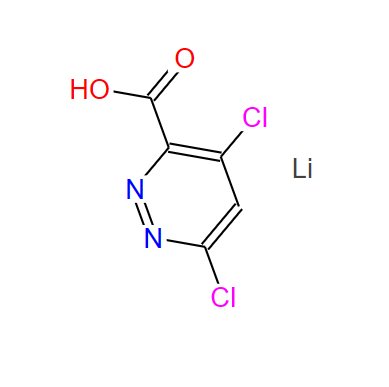 4,6-二氯哒嗪-3-羧酸锂,4,6-Dichloro-3-pyridazinecarboxylic acid, lithium salt (1:1)