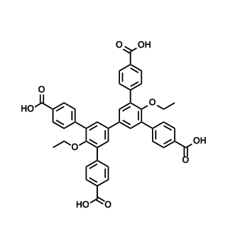 5',5''-bis(4-carboxyphenyl)-4'',6'-diethoxy-[1,1':3',1'':3'',1'''-quaterphenyl]-4,4'''-dicarboxylic acid