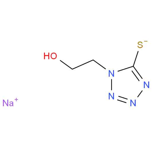 头孢洛林中间体（n-3）,Sodium 1-(2-hydroxyethyl)-1H-tetrazol-5-ylthiolate