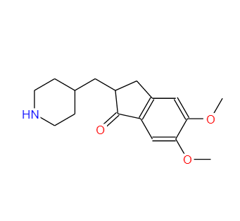 5,6-二甲氧基-2-(4-哌啶基)亚甲基-1-茚酮,5,6-Dimethoxy-2-(Piperidin-4-Ylmethyl)-2,3-Dihydroinden-1-One