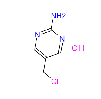 2-氨基-5-氯甲基嘧啶,5-(chloromethyl)-2-Pyrimidinamine hydrochloride (1:1)