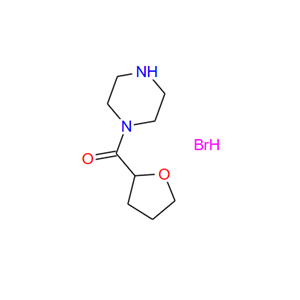 1-(2-四氢呋喃甲酰基)哌嗪氢溴酸盐,N-(Tetrahydro-2-furoylcarbonyl)piperazine hydrobromide