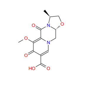 卡博特韦中间体,(3S,11aR)-6-methoxy-3-methyl-5,7-dioxo-2,3,5,7,11,11a-hexahydrooxazolo[3,2-d]pyrido[1,2-a]pyrazine-8-carboxylic acid
