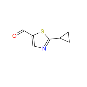 2-环丙基噻唑-5-甲醛,5-Thiazolecarboxaldehyde, 2-cyclopropyl-