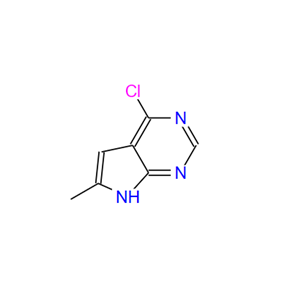 4-氯-6-甲基-7H-吡咯并[2,3-D]嘧啶,4-chloro-6-methyl-7H-pyrrolo[2,3-d]pyrimidine