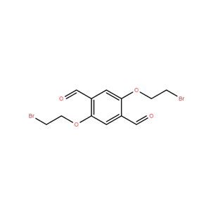 2,5-双(2-溴乙氧基)-1,4-苯二甲醛