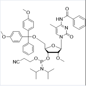 5-Me-2'-OMe-C(Bz) 亚磷酰胺单体