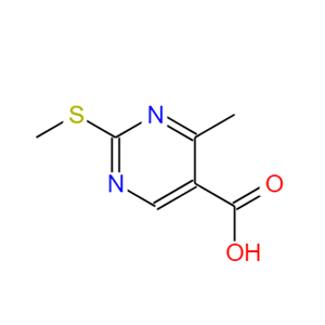 2-甲基巯基-4-甲基嘧啶-5-甲酸,4-Methyl-2-(methylthio)pyrimidine-5-carboxylicacid