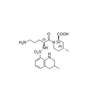 阿加曲班杂质B,(2R,4R)-1-(5-amino-2-((3-methyl-1,2,3,4-tetrahydroquinoline)-8- sulfonamido)pentanoyl)-4-methylpiperidine-2-carboxylic acid