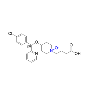 贝他斯汀杂质06,(S)-1-(3-carboxypropyl)-4-((4-chlorophenyl)(pyridin-2-yl)methoxy) piperidine 1-oxide