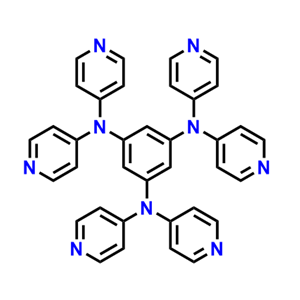 N1,N1,N3,N3,N5,N5-Hexa(pyridin-4-yl)benzene-1,3,5-triamine,N1,N1,N3,N3,N5,N5-Hexa(pyridin-4-yl)benzene-1,3,5-triamine