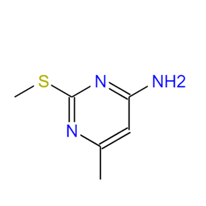 2-甲基巯基-4-氨基-6-甲基嘧啶,6-Methyl-2-(methylsulfanyl)pyrimidin-4-ylamine