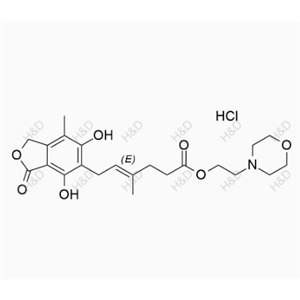 霉酚酸酯杂质A,Mycophenolate Mofetil Impurity A HCl