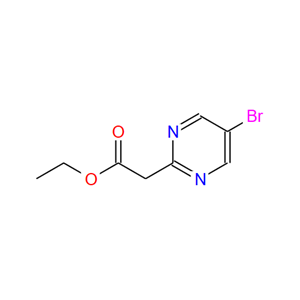 2-(5-溴嘧啶)-乙酸乙酯