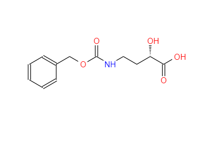 2-羟基-4-苄氧羰酰氨基丁酸,(S)-N-Carbobenzyloxy-4-amino-2-hydroxybutyric acid