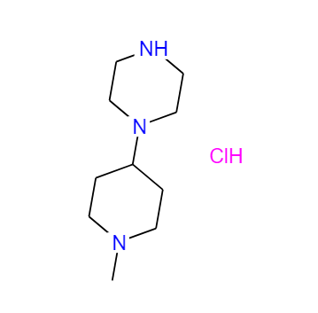 1-(1-甲基哌啶-4-基)哌嗪三盐酸盐,1-(1-METHYLPIPERIDIN-4-YL)PIPERAZINE 3HCL