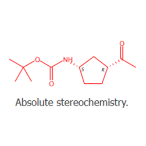 Carbamic acid, N-[(1S,3R)-3-acetylcyclopentyl]-, 1,1-dimethylethyl ester,Carbamic acid, N-[(1S,3R)-3-acetylcyclopentyl]-, 1,1-dimethylethyl ester