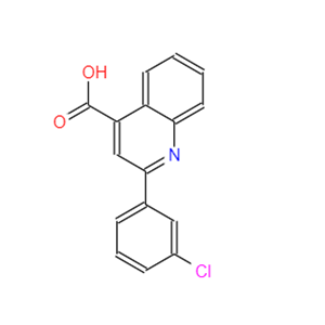 2-(3-氯苯基)喹啉-4-羧酸,2-(3-Chlorophenyl)quinoline-4-carboxylic acid