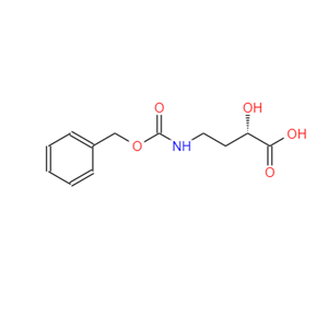 2-羟基-4-苄氧羰酰氨基丁酸,(S)-N-Carbobenzyloxy-4-amino-2-hydroxybutyric acid