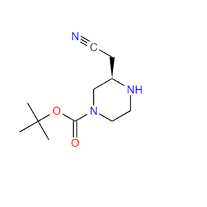 R-1-叔丁氧羰基-3-氰甲基哌嗪 2306248-13-3